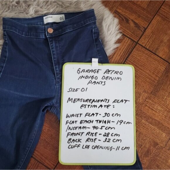 GARAGE Retro High Rise Skinny Jeans - Picture 4 of 5